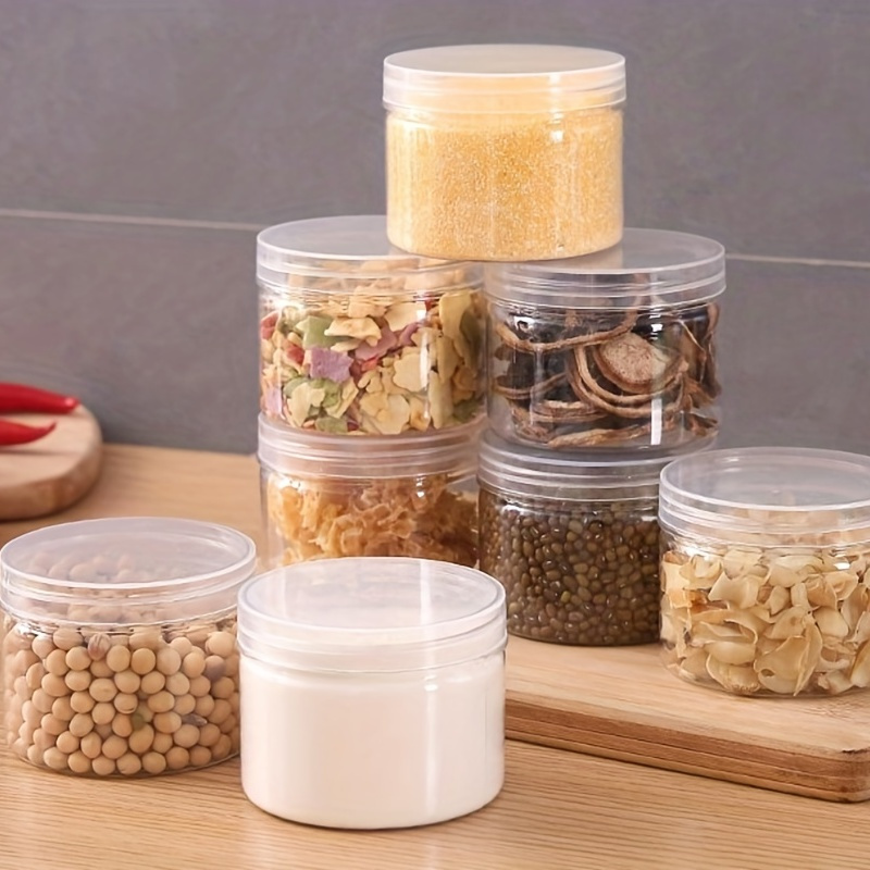 Pet Food Storage Containers With Lids Clear Airtight Food - Temu