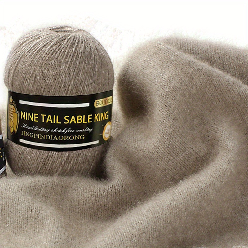  SUOER - Suéter de lana con lana de cachemira y hilo de punto a  mano (color: 20 cui lv) : Todo lo demás