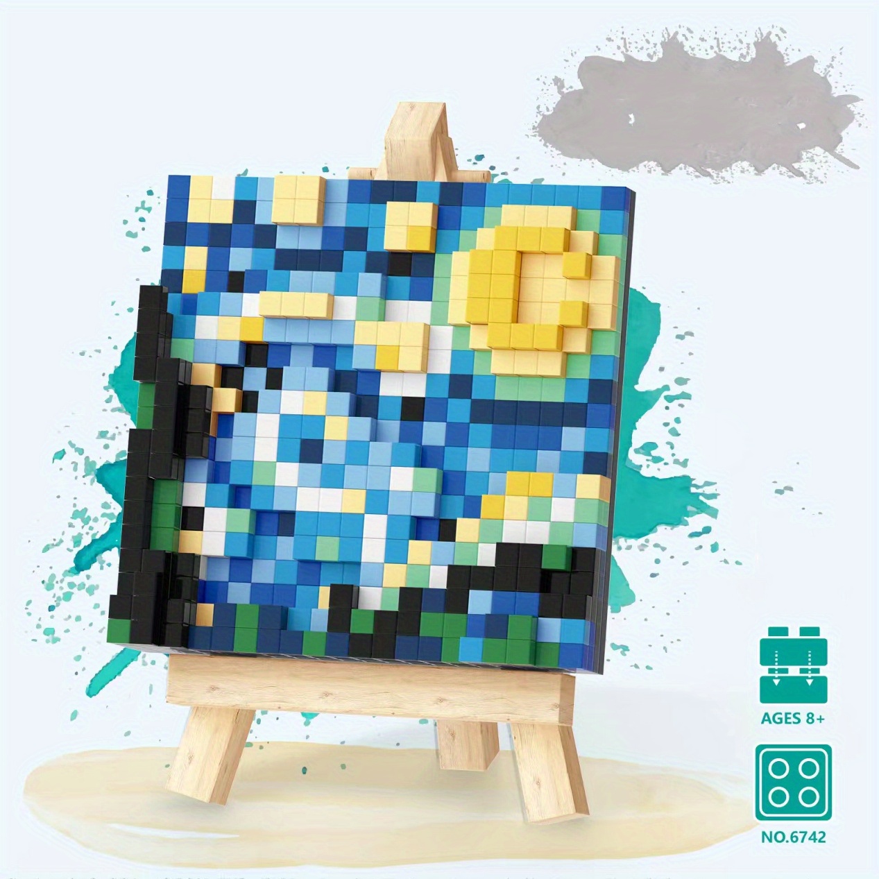 DIY Painting Building Blocks Toy for Kids