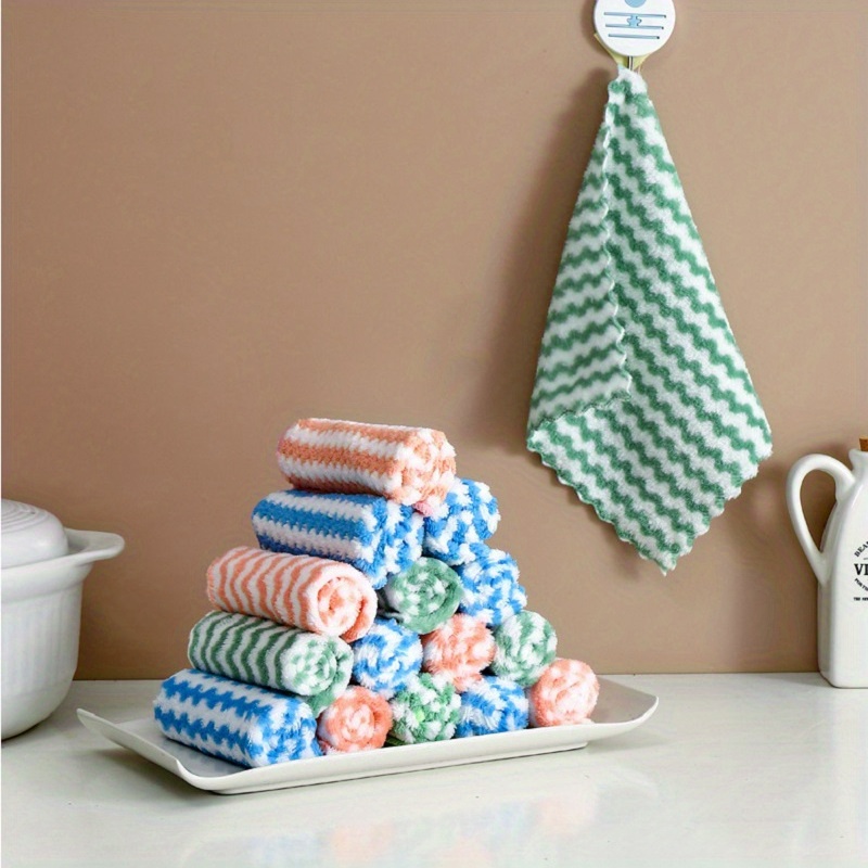 Cleaning Dish Washcloth, Kitchen Dishwashing Towel, Cleaning Square Towel,  Fast Water Absorption, Easy To Clean, Kitchen And Restaurant Cleaning  Supplies, - Temu