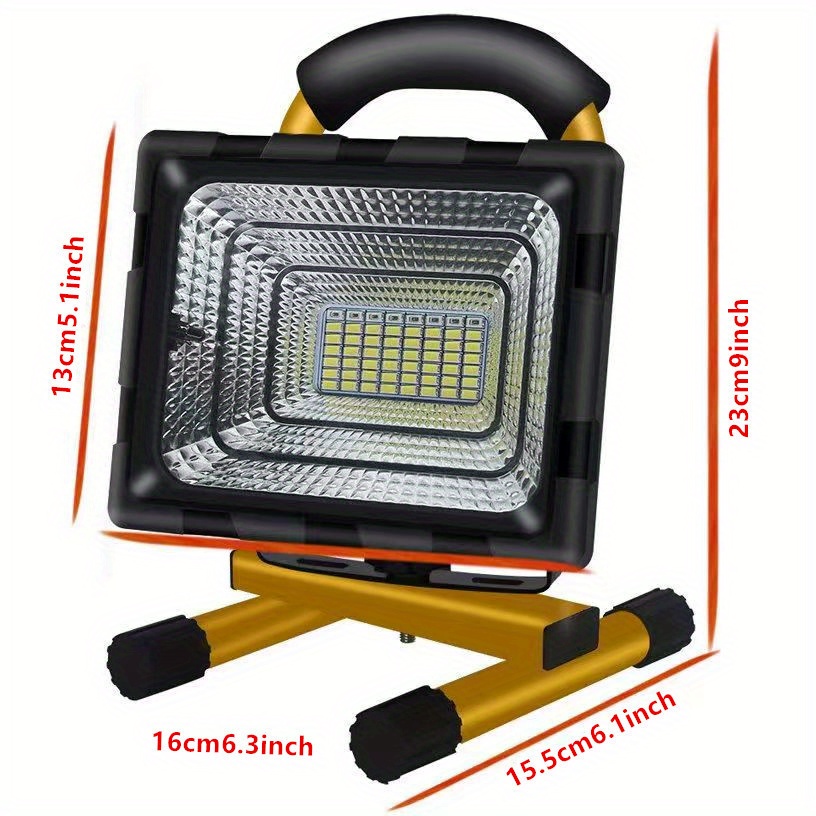 1pc super large capacity super high brightness easy to carry multi functional charging lights emergency lights searchlights suitable for construction site outdoor sports camping fishing home power failure emergency details 24