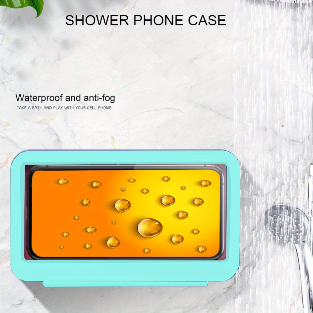 Waterproof Bathroom Mobile Phone Box Anti fog Touch Screen - Temu
