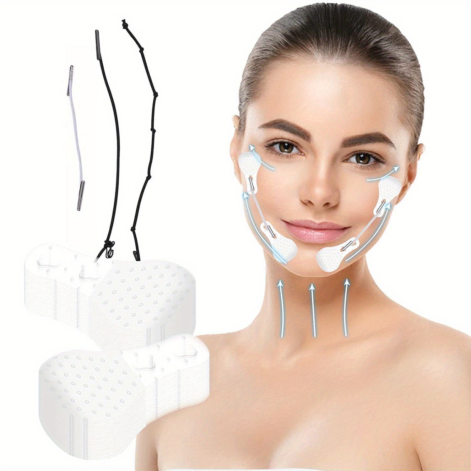 Face Lift Tape, Face Tape Lifting Invisible, Makeup Neck Tape