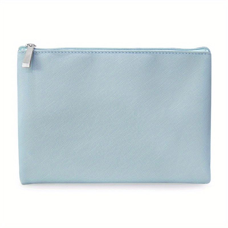Portable Makeup Lipstick Bag Solid Square Cosmetic Bag Travel Accessories