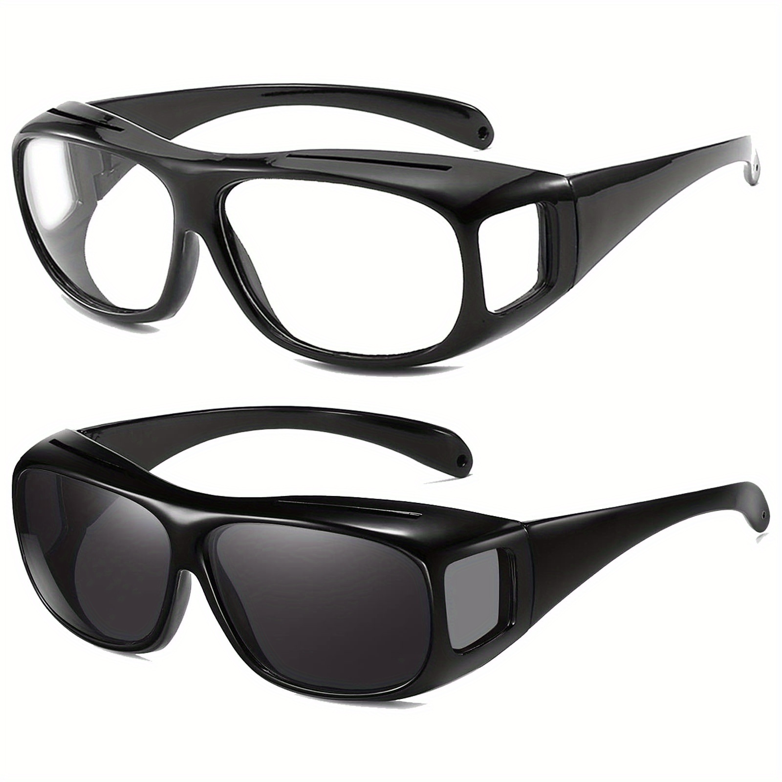 Night Vision Glasses Men Women Fit Wrap - Temu