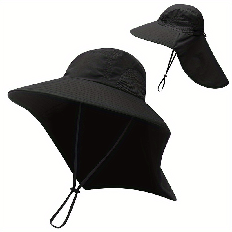  RyuLifeStyle Anti Droplet Dust Cover Face Protection Removable  Bucket hat caps Black : Tools & Home Improvement