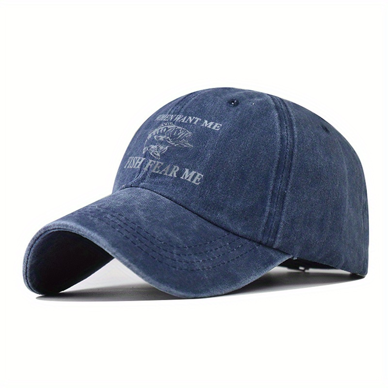 Soft Women Baseball Cap I'D Rather Be Trout Fishing A Animals Dad