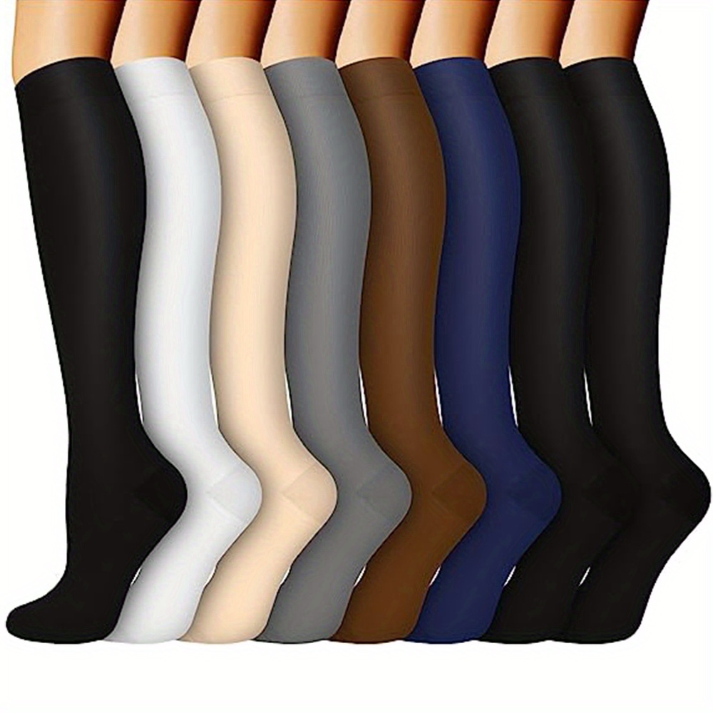Copper Compression Socks Women Men Circulation 15 20 Mmhg - Temu