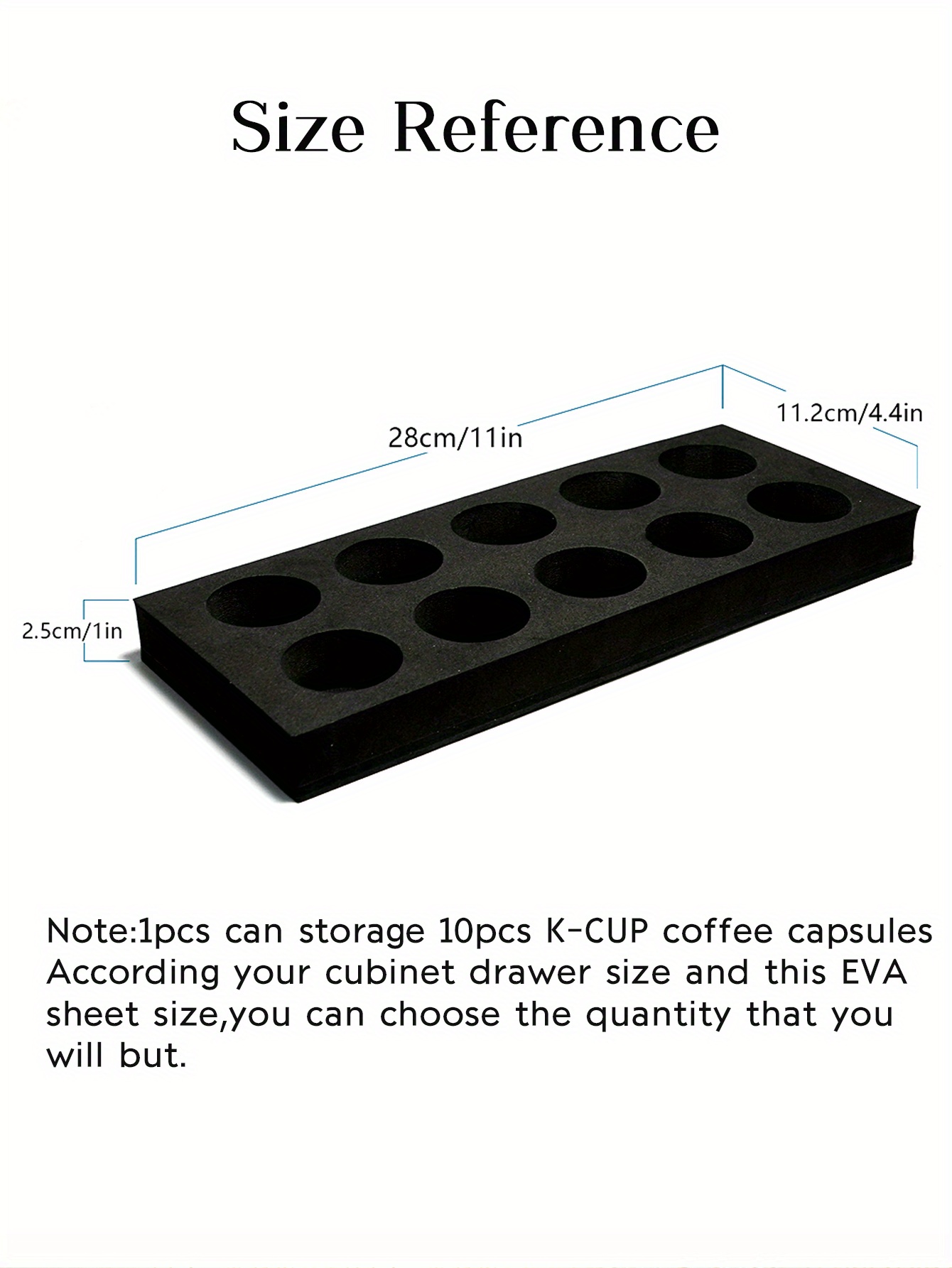 Space Saving Modern Acrylic K Cup Organizer Holder For Single Cup Keurig K- mini And K Mini Plus Coffee Maker Kcup Capsule Holder 10 Capsules Capacity  - Temu