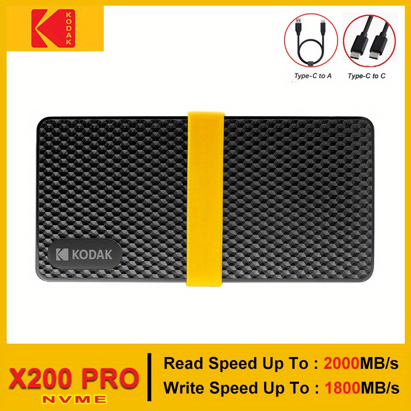 Kodak X200 1tb External Ssd Hard Drive Usb3 1 Mini Portable - Temu