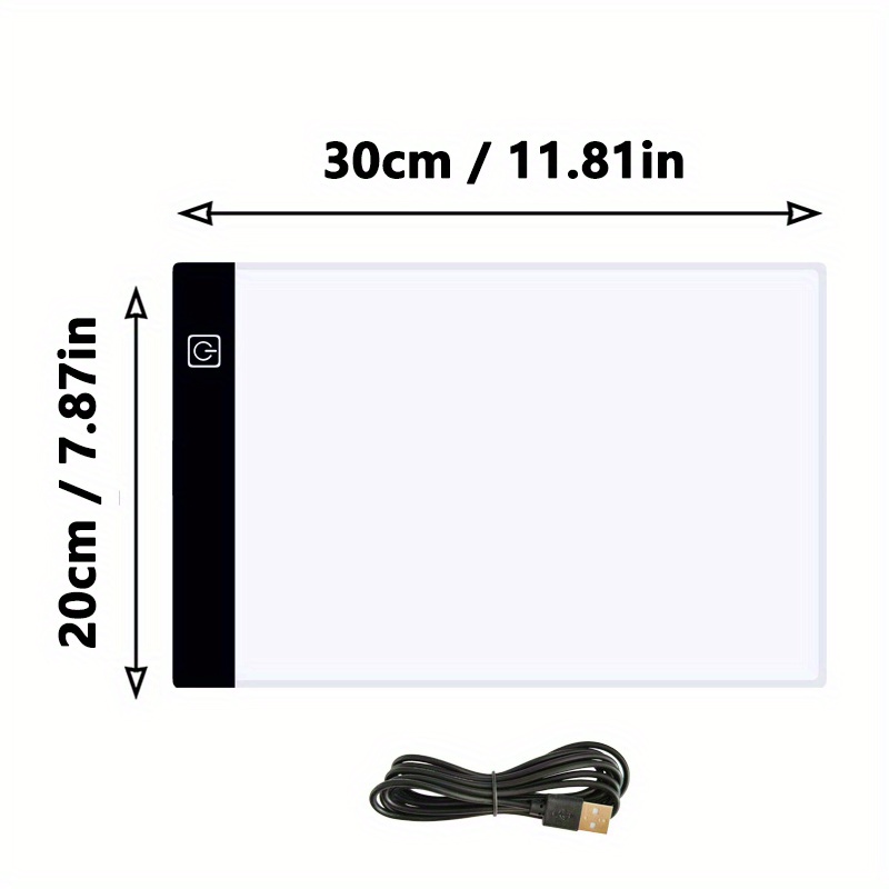 A4 Three level Dimmable Led Light Pad Drawing Pad Tracking - Temu