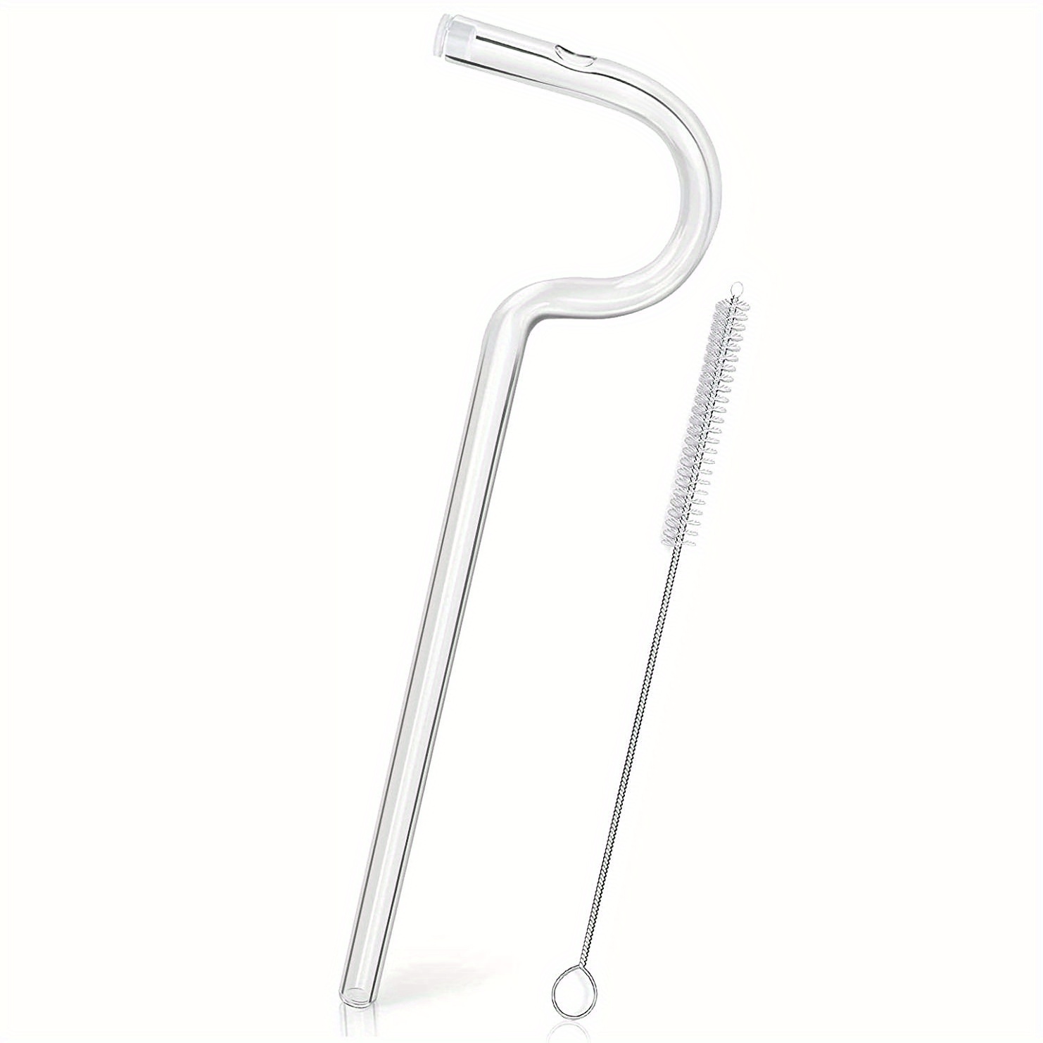 Metal Anti Wrinkle Straws, Reusable Stainless Steel Flute Straw