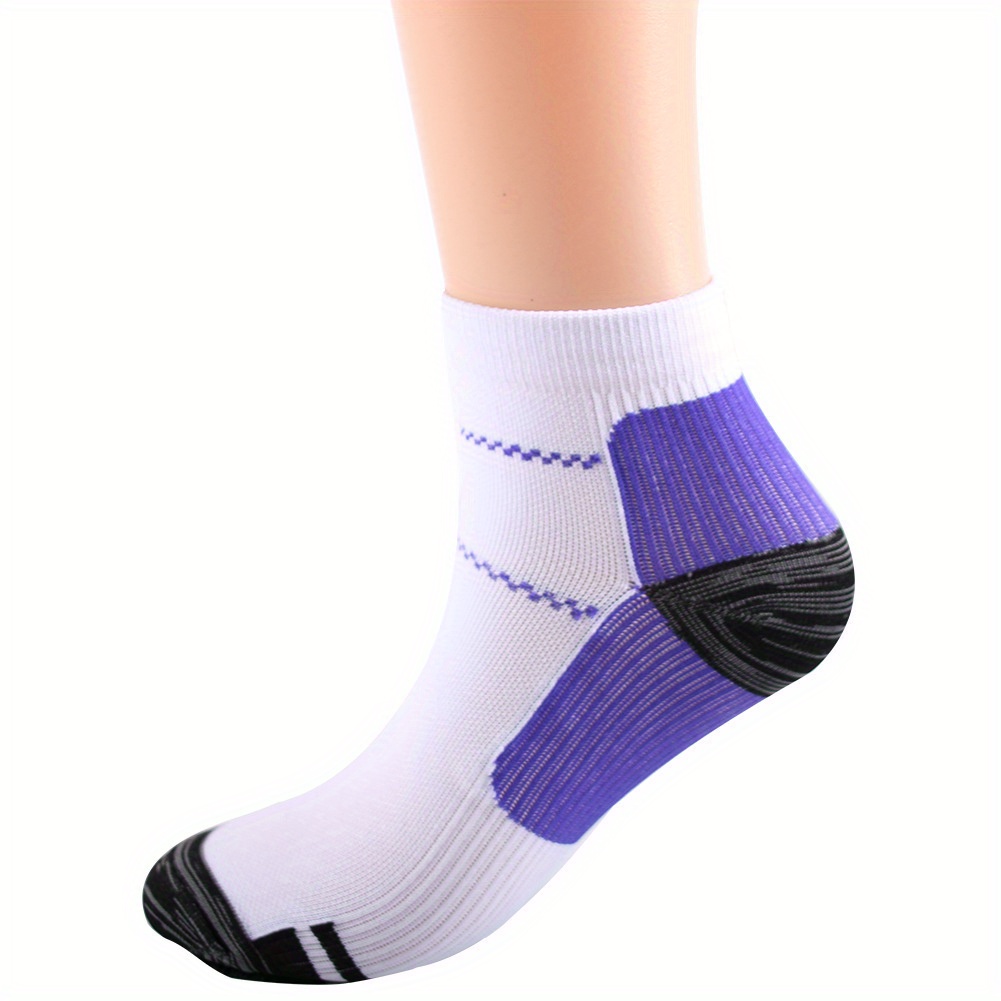 Ankle Compression Socks - Cushioned Blister-Resistant