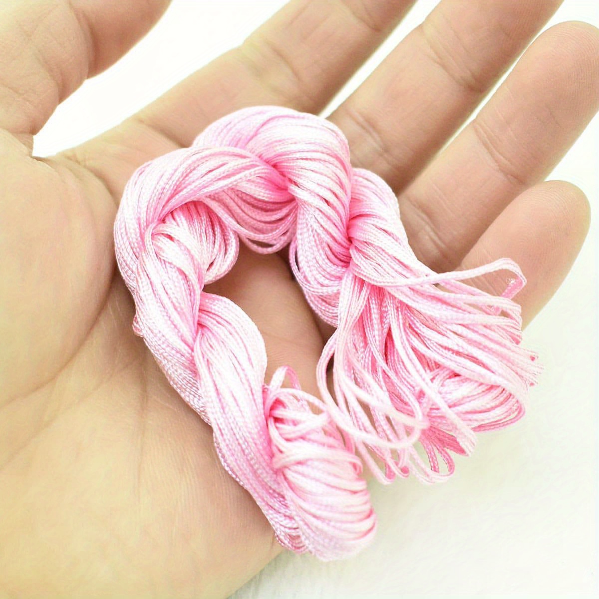 Handwoven Twine Jade Nylon Cord For Diy Bracelet Necklace - Temu