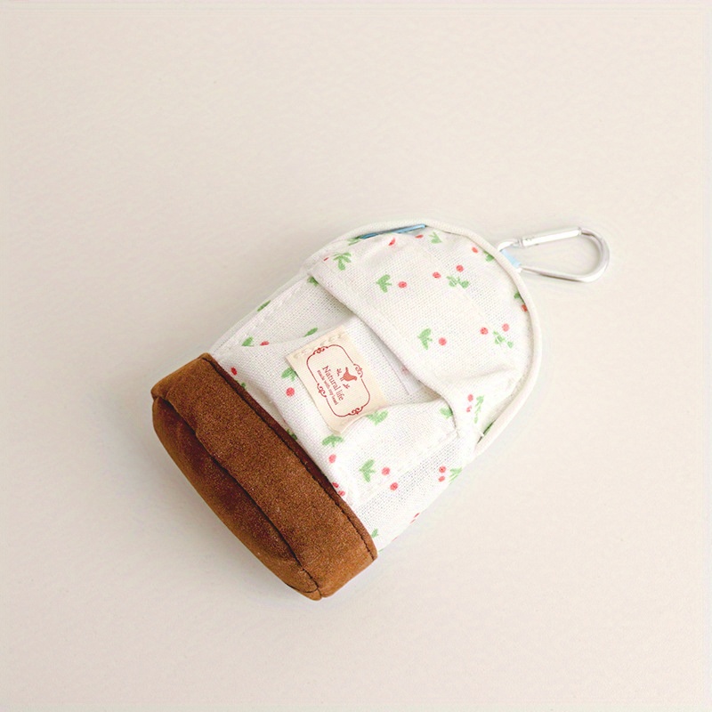 Image of 1pc Key Chain Mini Purse Backpack Style, Small Wallets