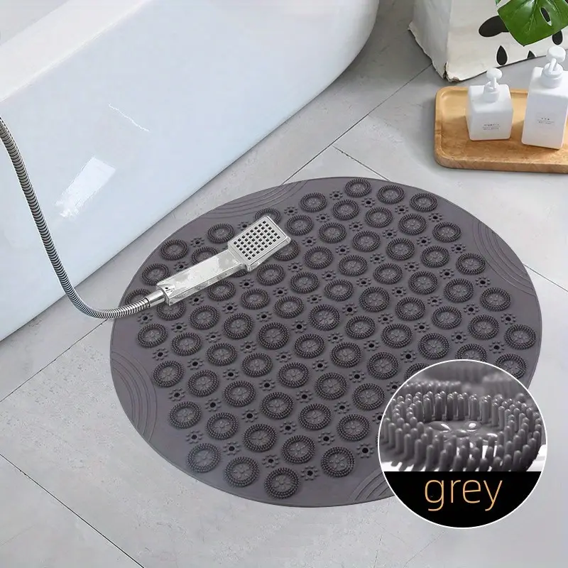 Anti-rutsch-duschkabinenmatte, Runde Badezimmer-antirutschmatte