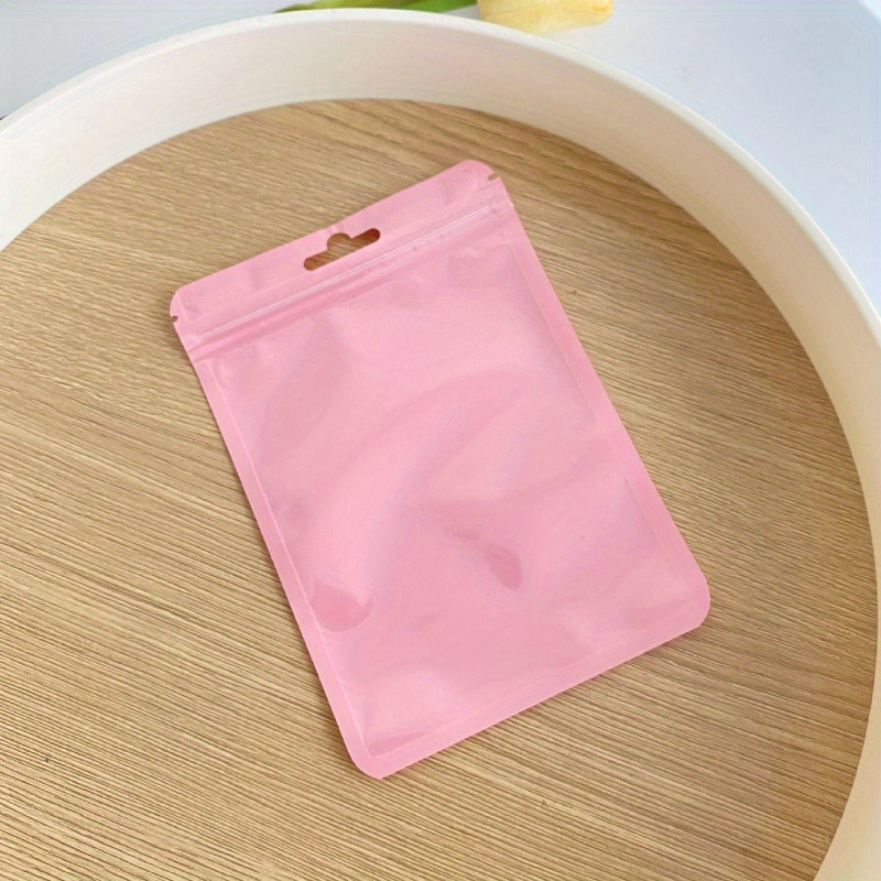 Pastel Color Printing Ziplock Bag Small Sealed Bag Medicine - Temu