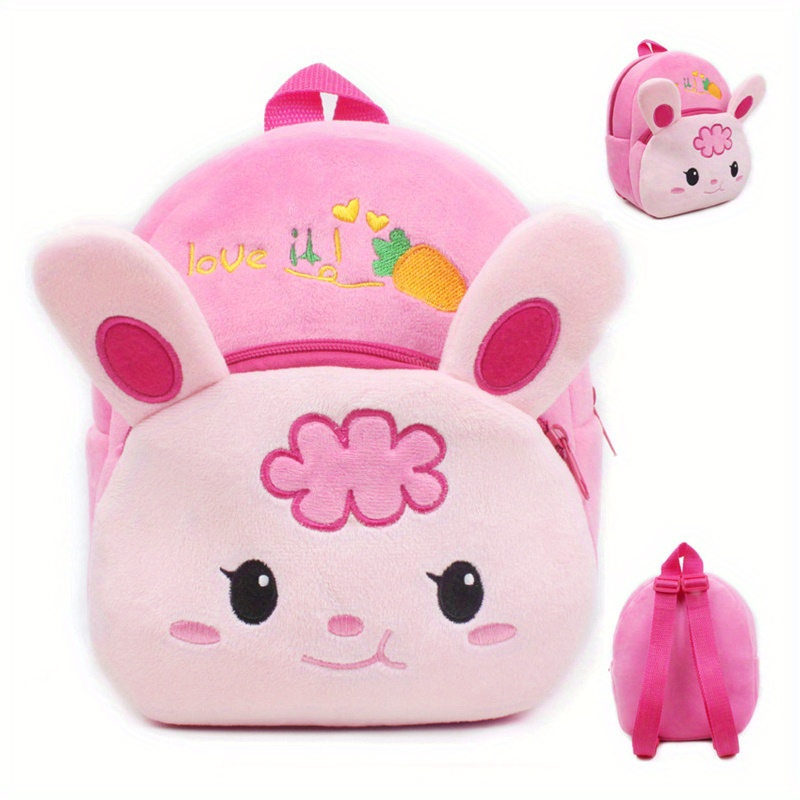 Kids Plush Toy Backpack School Bag