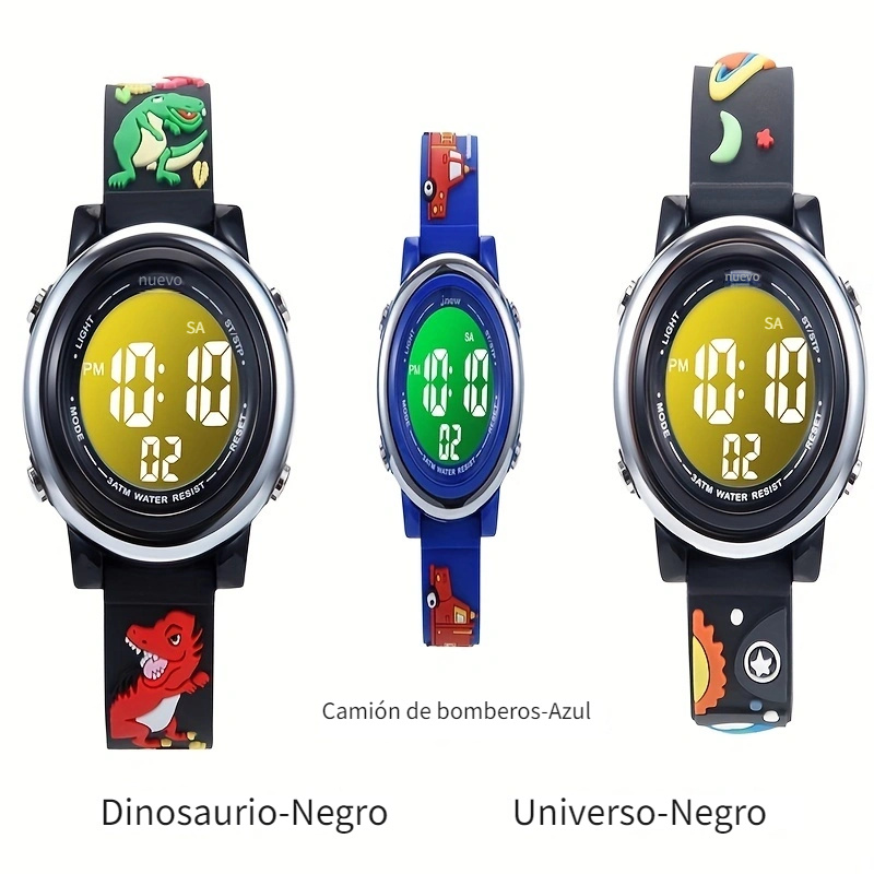 Niños Unicornio Reloj Para Niñas Reloj Digital Para Niños Pequeños Reloj  Con Luces De 7 Colores Con Alarma Cronómetro Unicornio Para 3-10 Años - Los  Mejores Regalos Para Niños Niñas