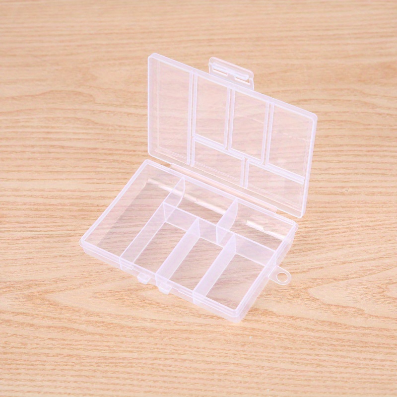 Transparent Plastic Storage Box Fishing Tackle Box Medicine - Temu