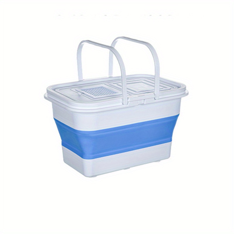 Space saving Collapsible Plastic Bucket Portable - Temu