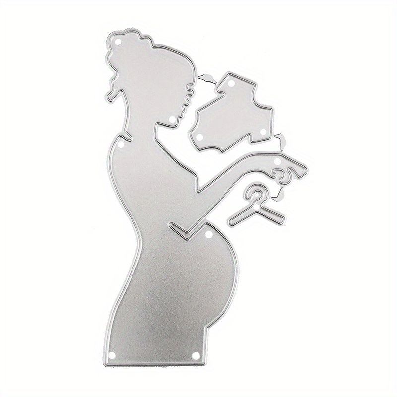 Metal Cutting Dies For Pregnant Women, Album Paper Card Templates