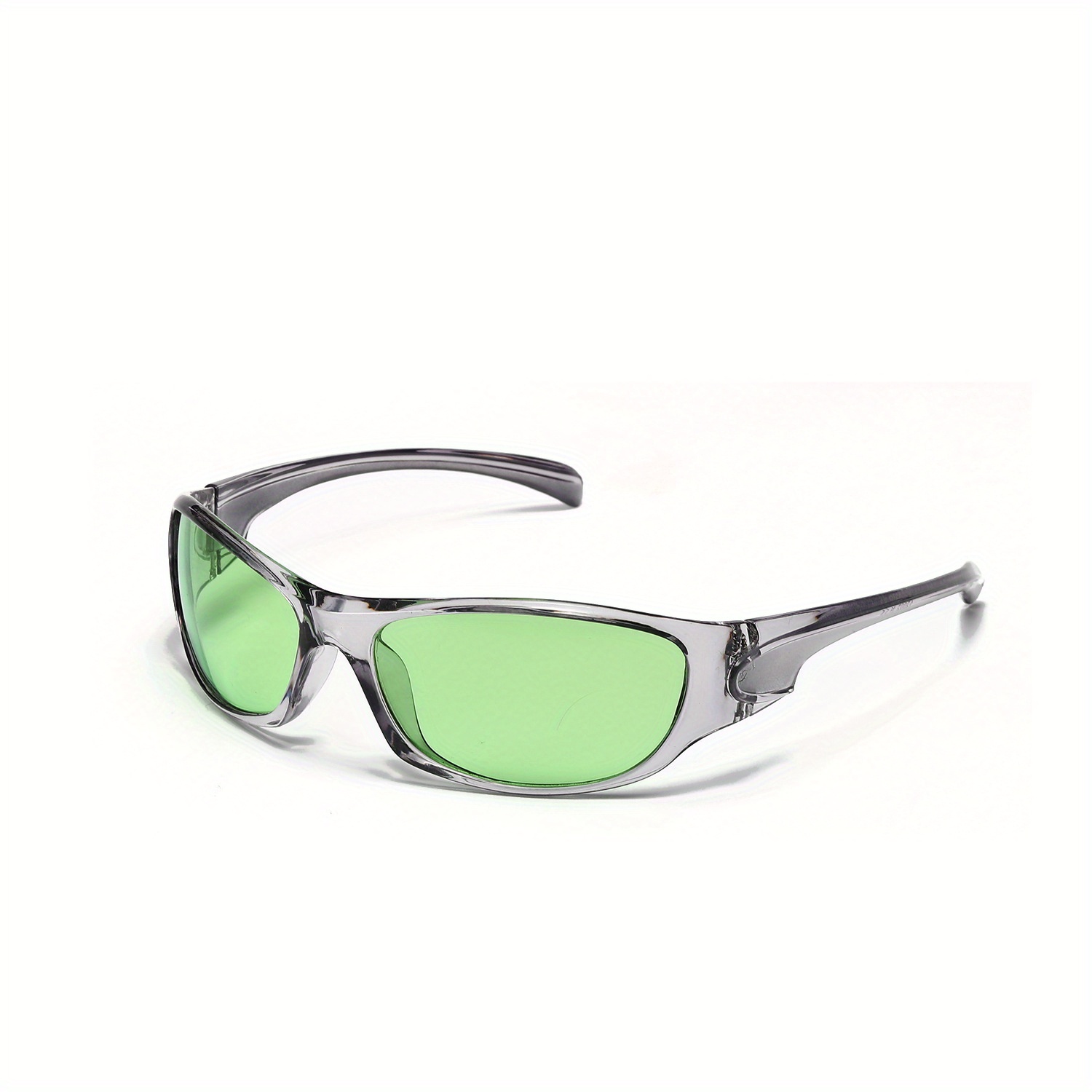 Y2K Wrap Around Sunglasses Cyberpunk Block Glasses UV400