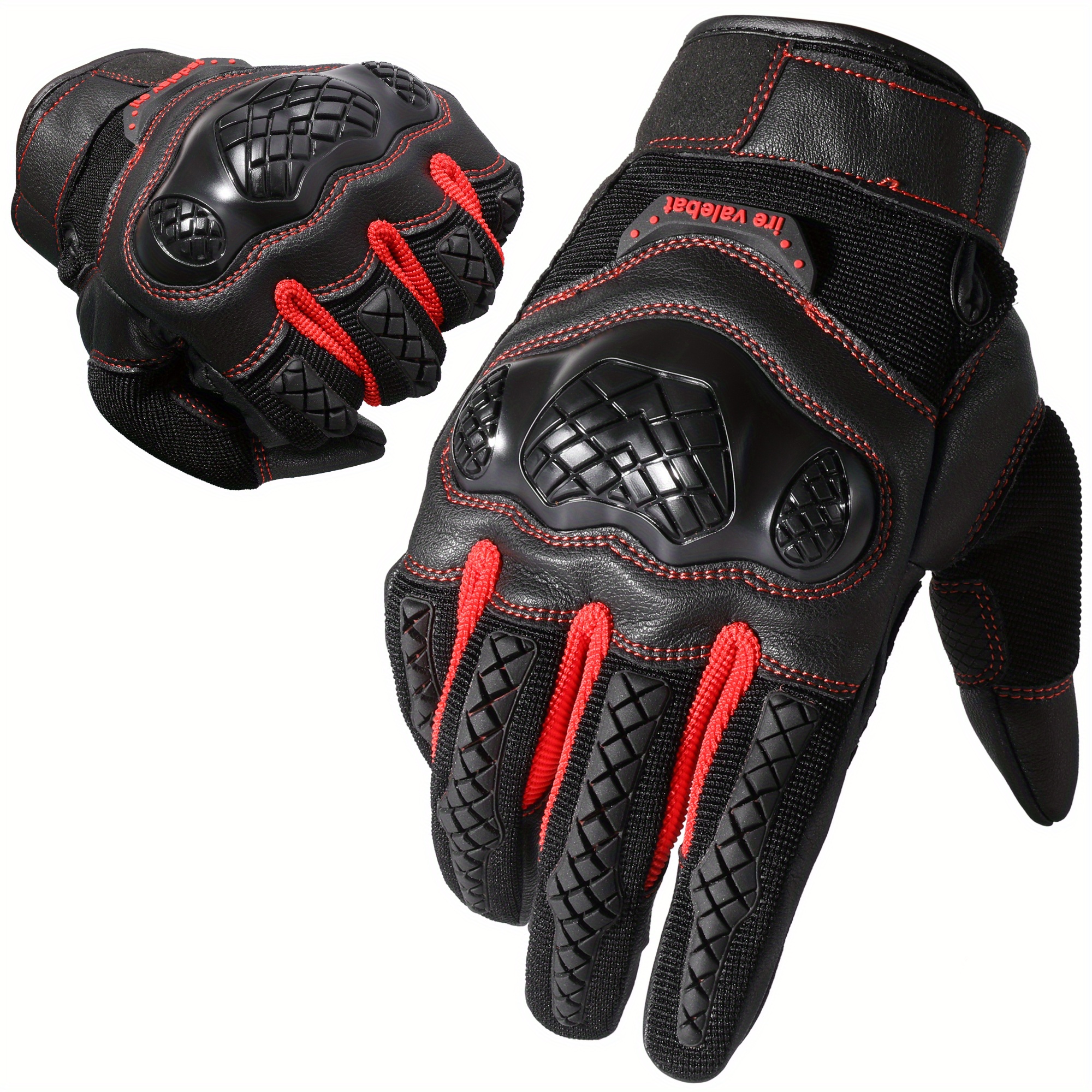 MVPTOO Protective Motorcycle Gloves Full Finger Tactical Gloves for Men & Women