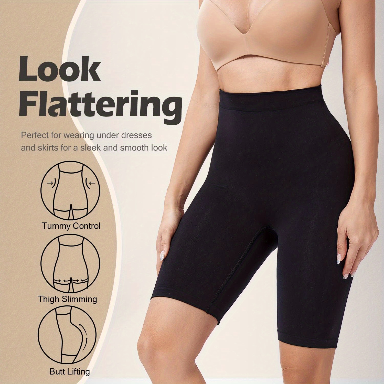 Seamless Shaping Panties, Tummy Control Compression Panties To Lift