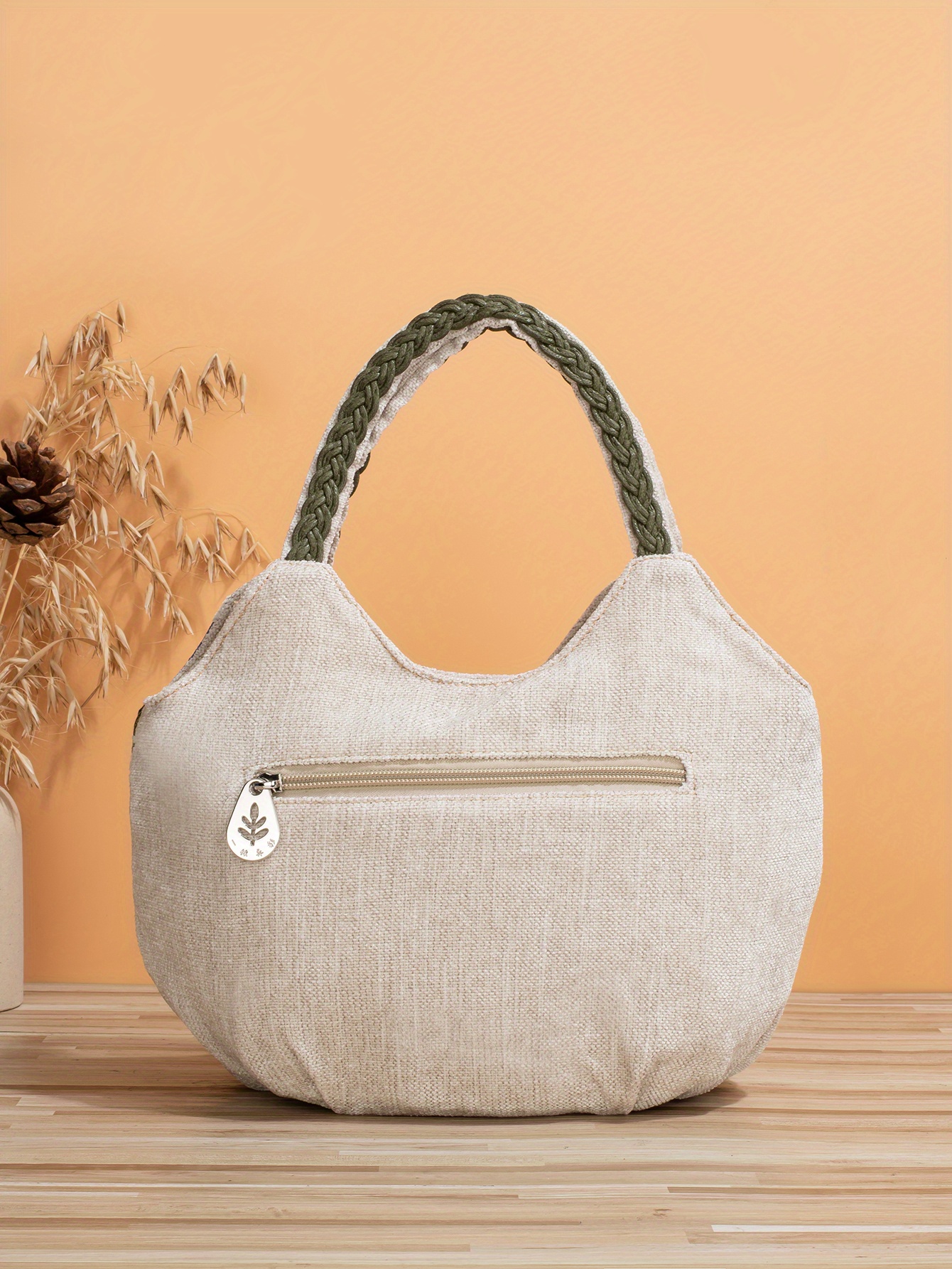 The Tote Bag para mujer, bolso de lona para mujer, bolso de mano con  cremallera y correa