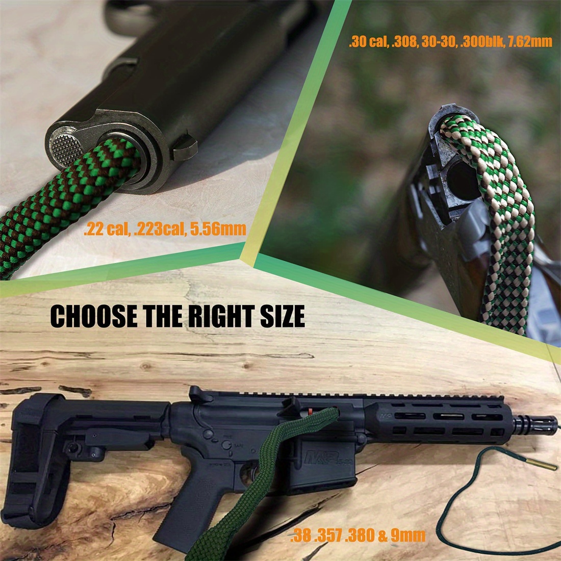 Gun Snake Cleaner Pistol Shotgun Rifle Easy Efficient Temu