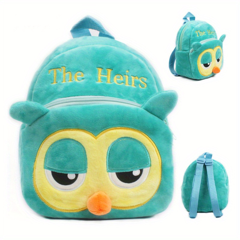 Kids Plush Toy Backpack School Bag