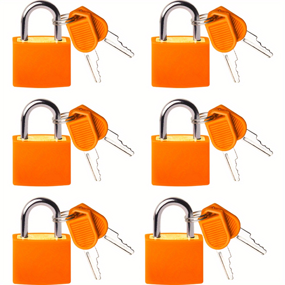 zttd suitcase lock mini padlock with key small lock school bag backpack  luggage padlock school gyms outdoor backpack lock 