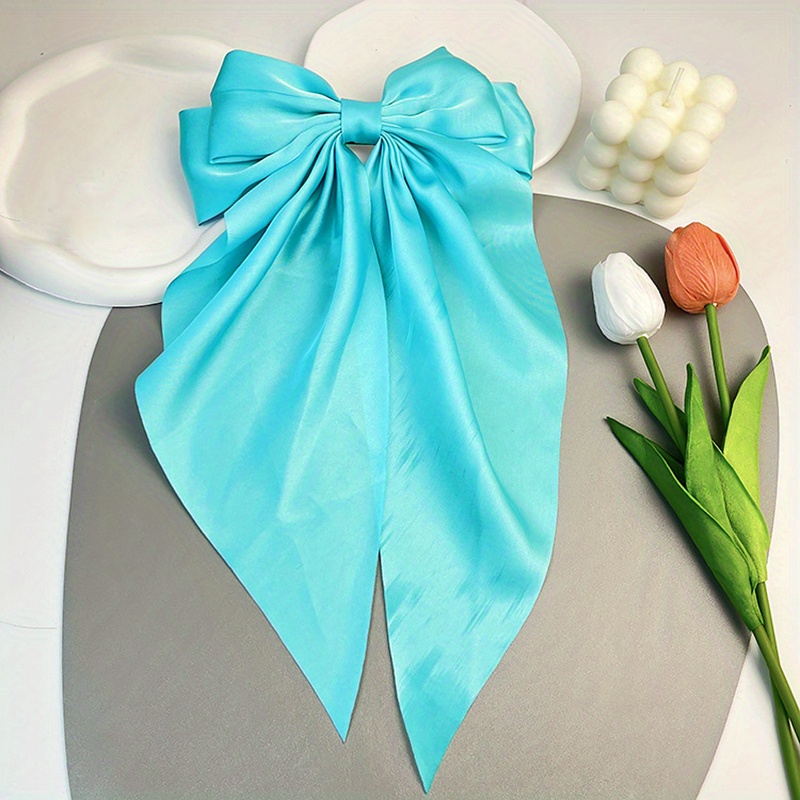 Bows, Peach bow, Lavender bow, Sky Blue Bow ribbon, Spring Elegant