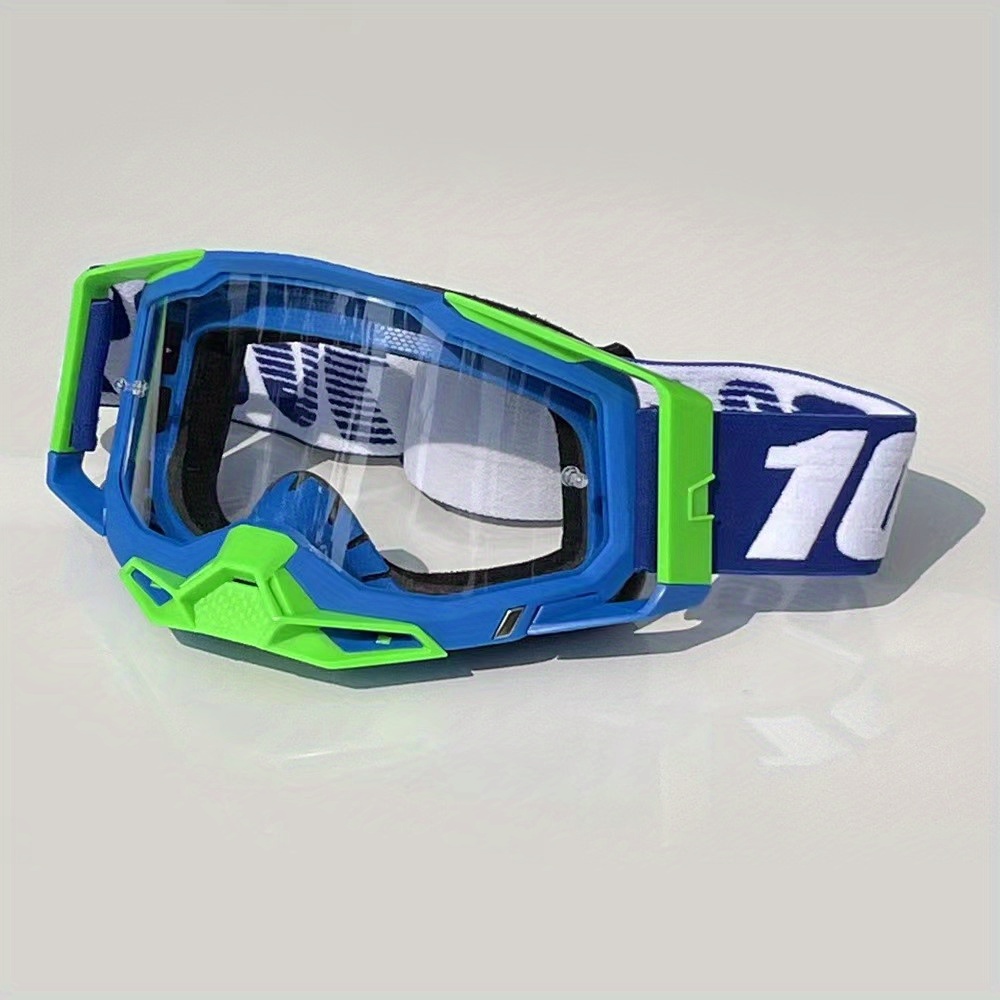 Gafas à motocicleta Unisex, gafas de , empuñadura para gafas à moto ATV, de  lentes para hombres, A016 espejo de color DYNWAVEMX Gafas de motocicleta