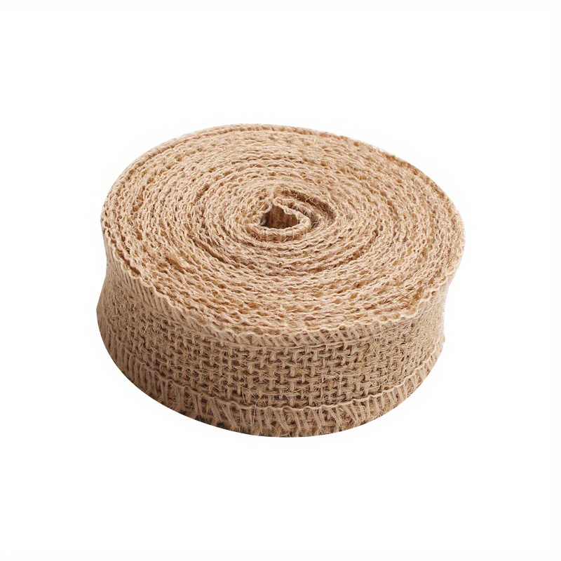 Jute Burlap String Cord Ribbon - Ivory