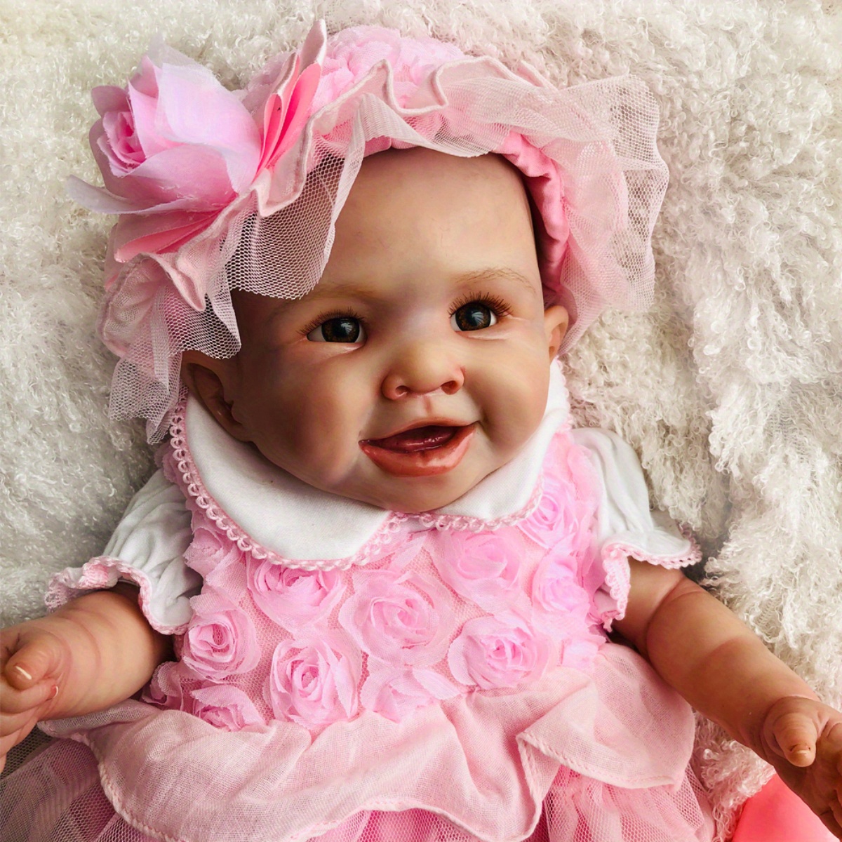 Bebe Reborn Doll Girl Full Body Soft Vinly With Artis Temu