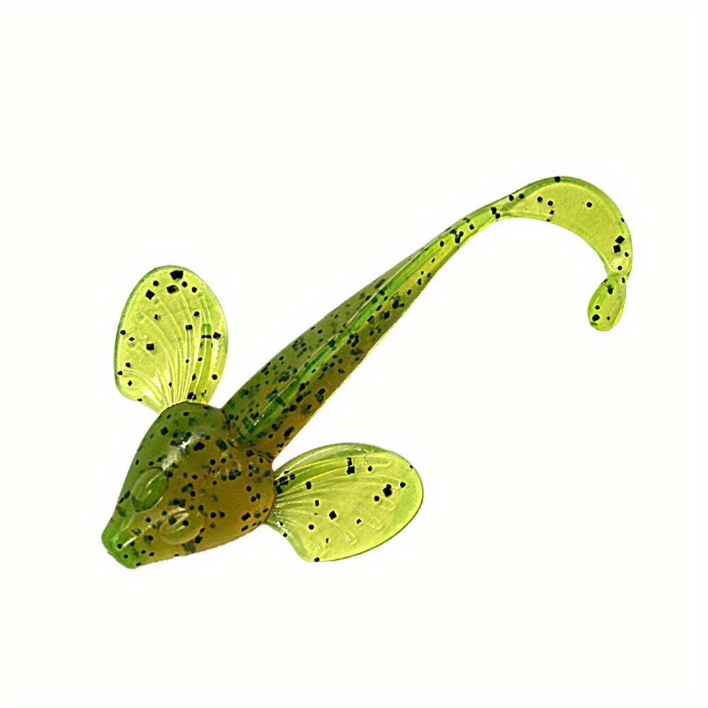 SPRING PARK Fishing Lure Double Propellers Legs Topwater Frog Soft Bait  Artificial Soft Silicone Fishing Lures Floating Baits for Freshwater  Saltwater Fishing 