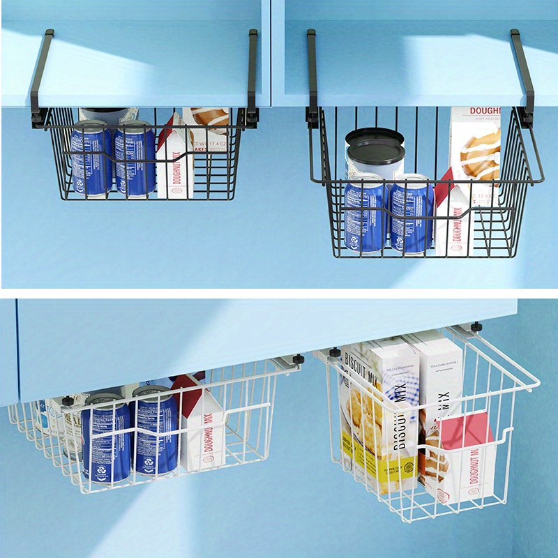 Hanging Basket Kitchen Shelves Suspended Layered - Temu