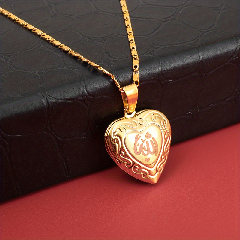 Romantic Water Drop Stainless Steel Pendant Male Choker Necklace Cute Heart  Mailbox Shape Trendy - Temu