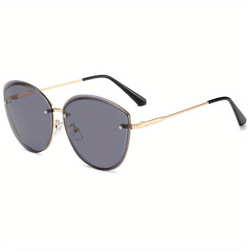 Oversized Cat Eye Sunglasses Gradient Lens UV400