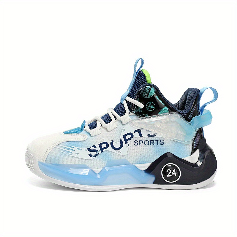 Cool Stylish Basketball Shoes Boys Kids Teenagers Breathable - Temu