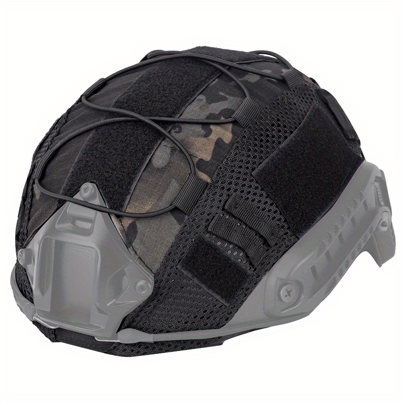 OneTigris Casque Tactique, Casque Airsoft Fast de Protection intégral avec  Masque de Protection des Oreilles Pliable et Lunettes pour