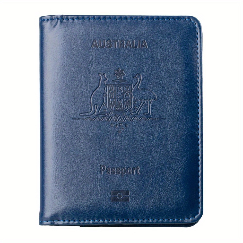 New Fashion Trendy Passport Cover Wallet Holder for Women Men 