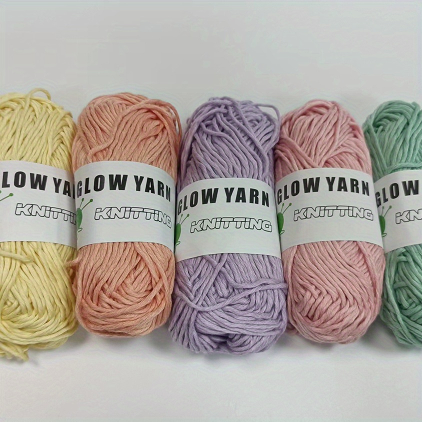 Glow In The Dark Yarn Luminous Cotton Yarn Soft And Perfect - Temu Belgium
