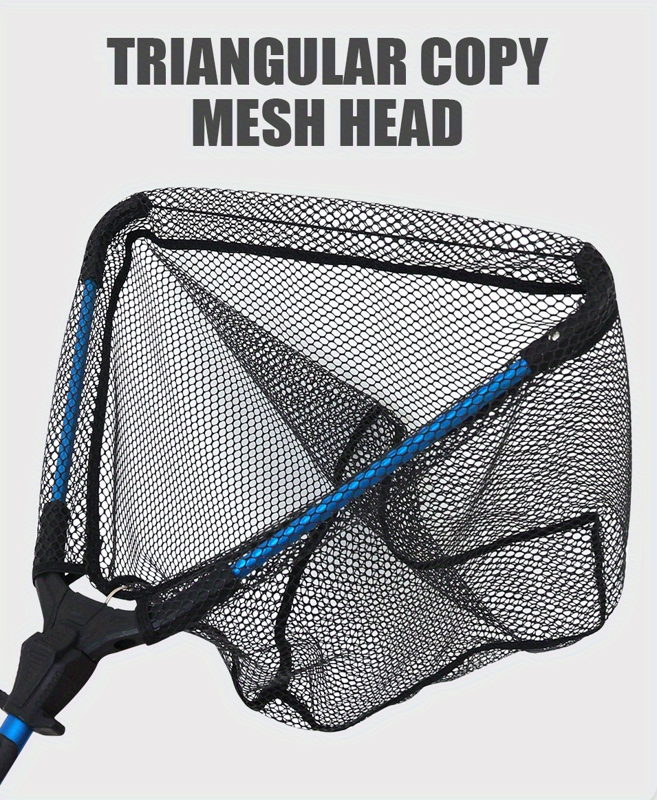 Collapsible Aluminum Triangle Fishing Net Lightweight - Temu