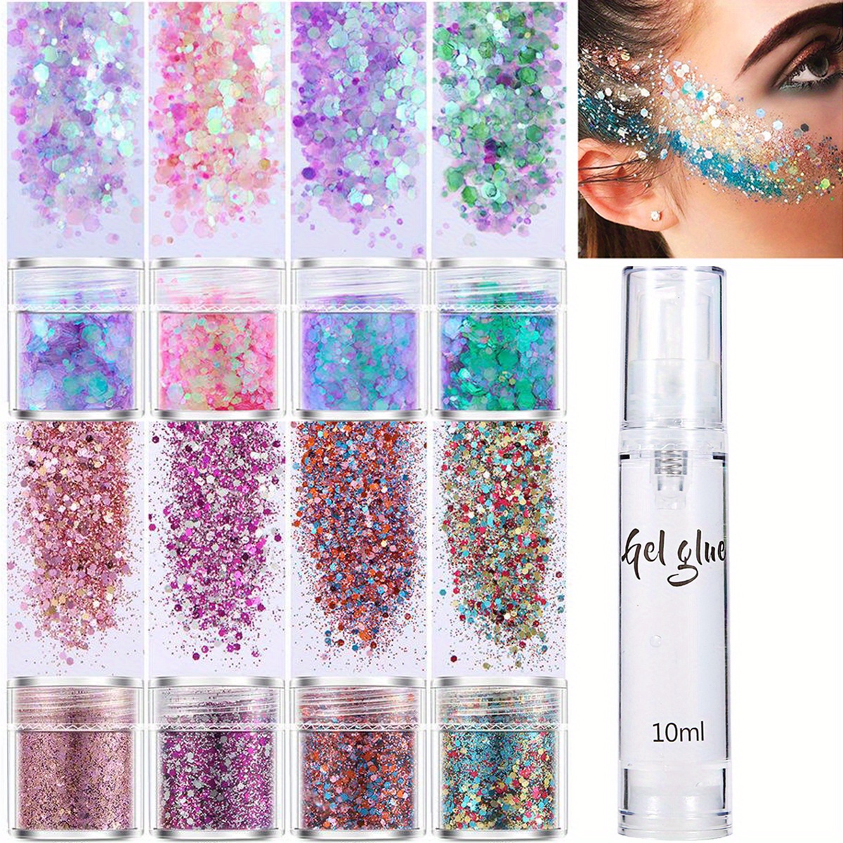 Face Glitter - Temu