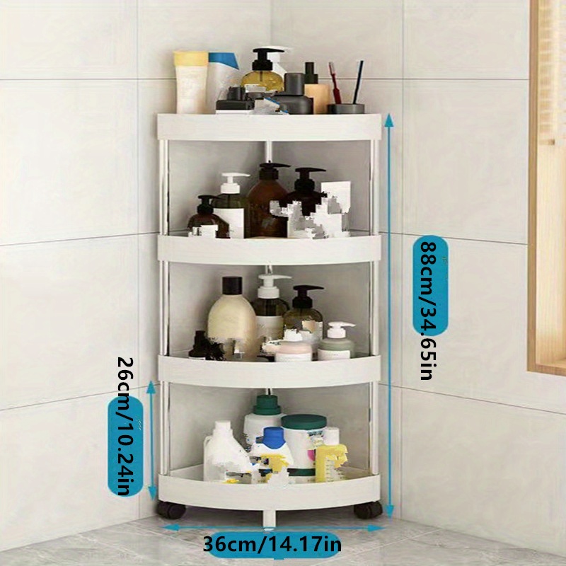 Bathroom Shelves Shampoo Holder Corner Storage Rack Shower Shelf Toilet  Kitchen Organizer Bathroom Accessories полка для ванной