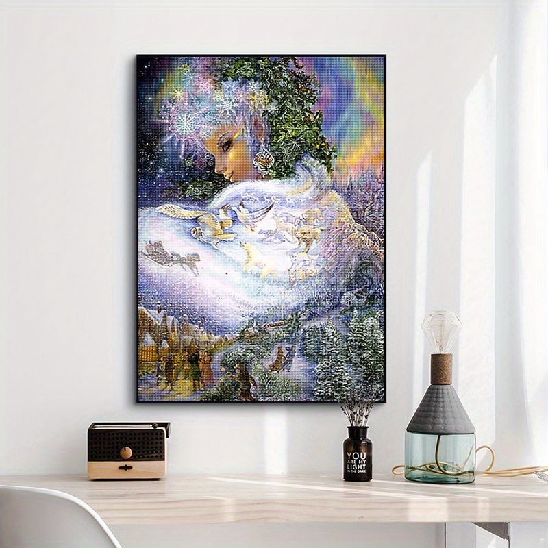 1pc 11.81*15.75inch/30*40cm Decorate As A Diamond Art For Adults DIY Gifts  Gemstone Art Diamond Painter Home Decoration Gifts Frameless