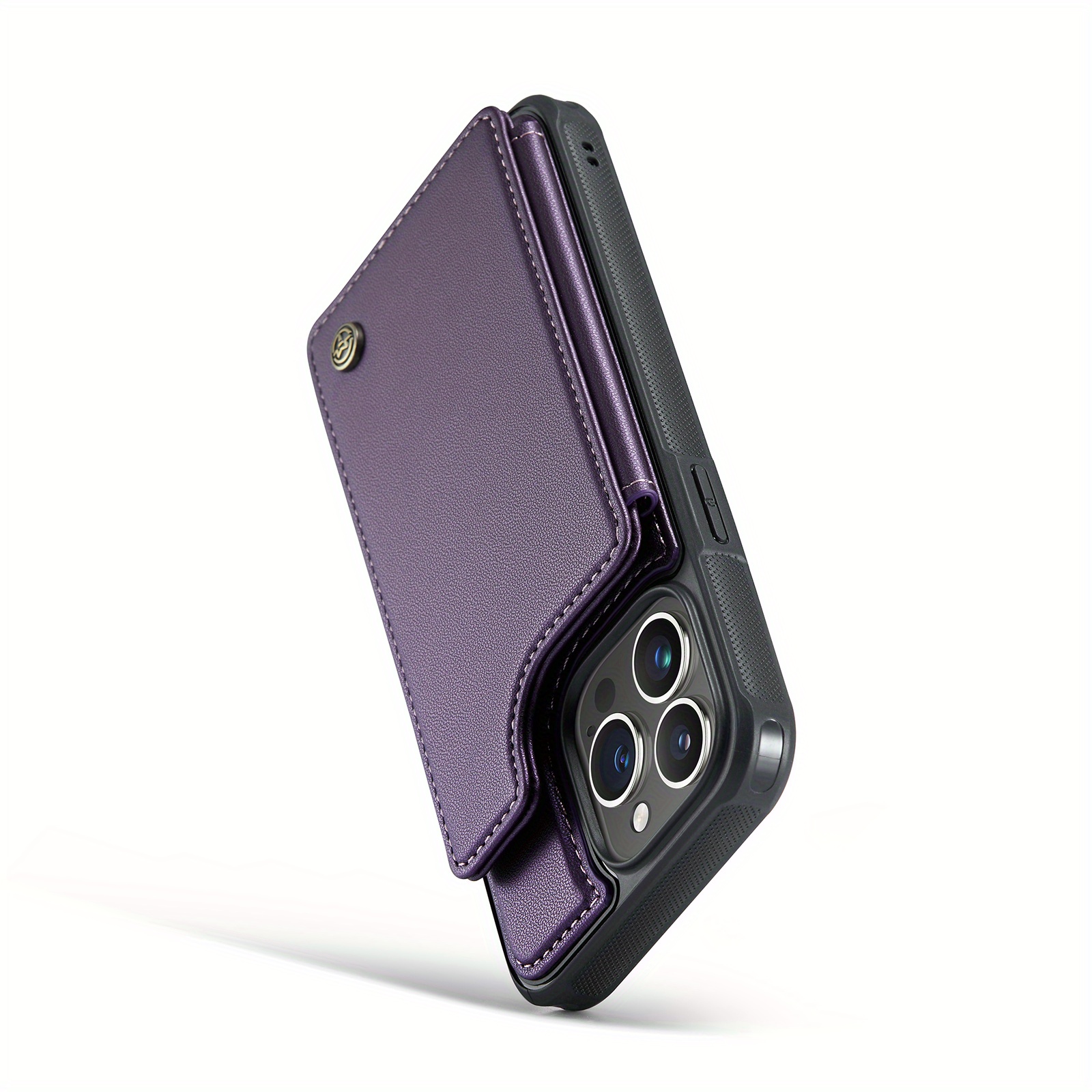 Funda de fibra de carbono y cartera magnética para el iPhone 14